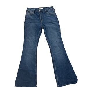 Abercrombie & Fitch Dark Blue Flare Jeans